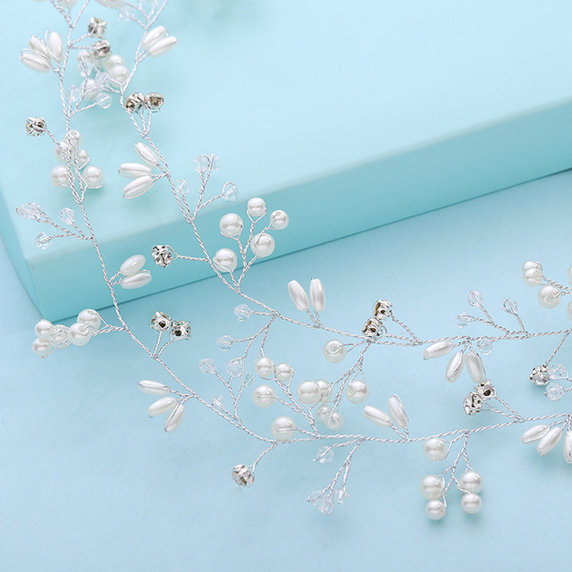 Wedding Crystal Pearl Hair Accessories - last minute health and beauty