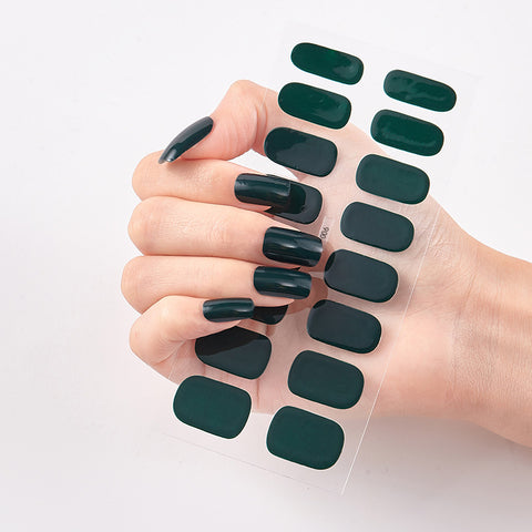 Nail Sticker Letter Color Nail Art Sticker Full Sticker - last minute health and beauty