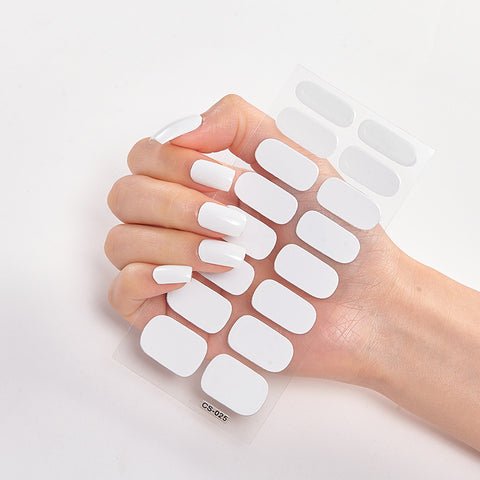 Nail Sticker Letter Color Nail Art Sticker Full Sticker - last minute health and beauty