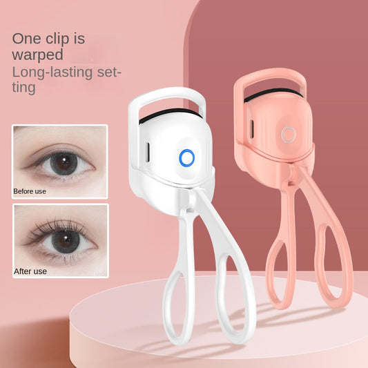 Eyelash Curler Portable Electric Heated Comb Eye Lash - last minute health and beauty, eye lash curler
