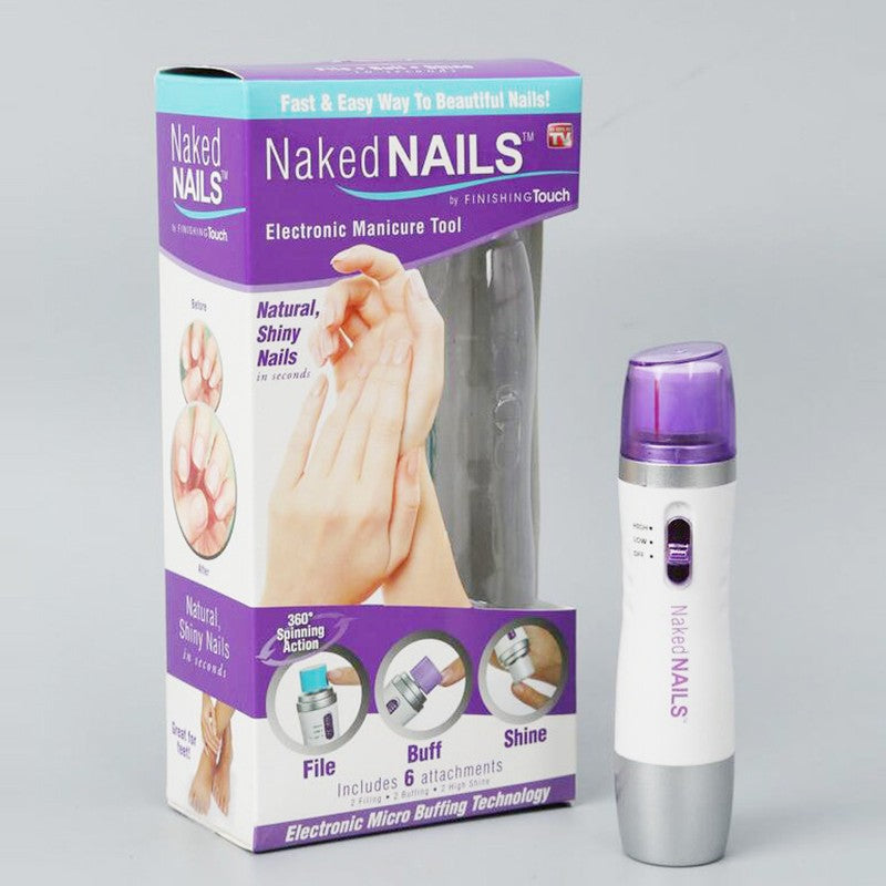 Naked Nails - Electronic Manicure Tool - last minute health and beauty